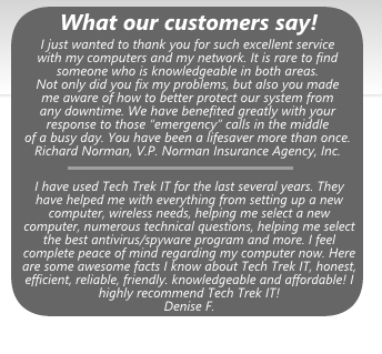 Customer Testimonial